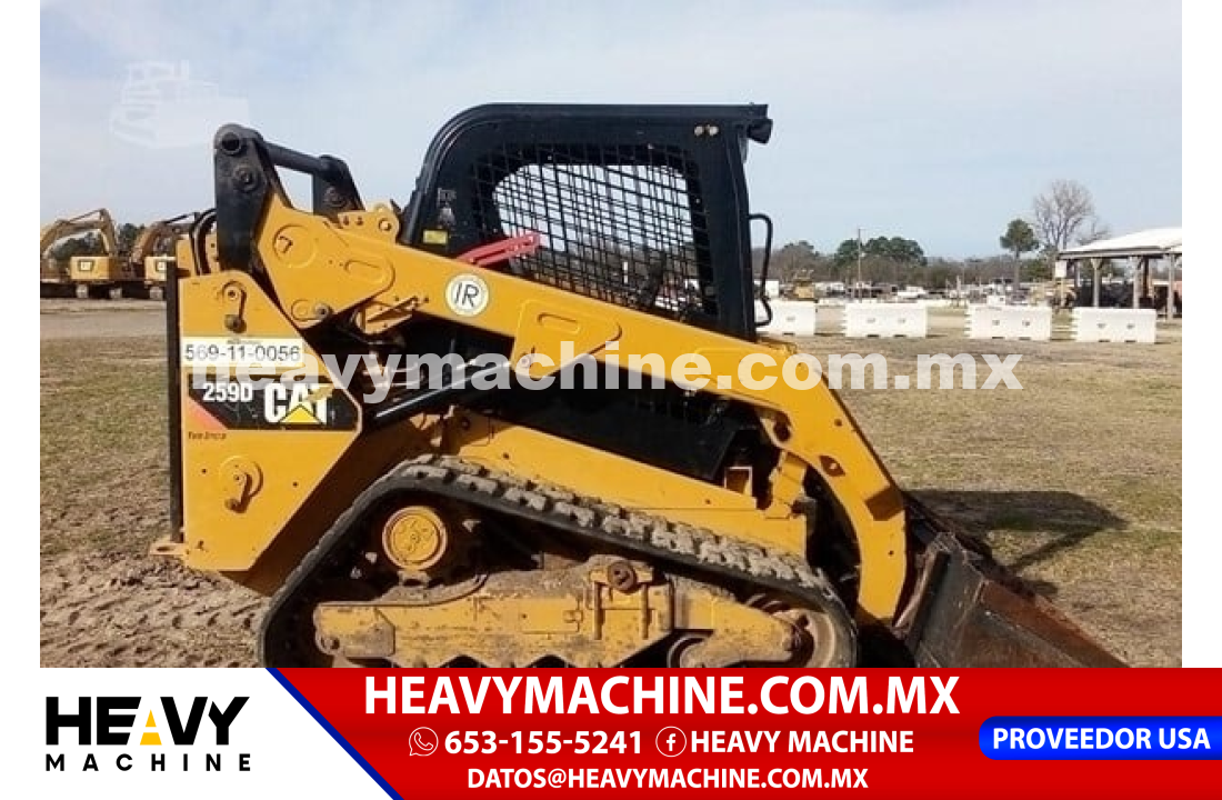 Maquinaria Pesada Mini Cargador 2019 Caterpillar 259D