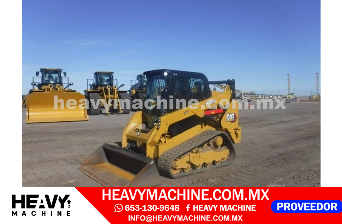 Maquinaria Pesada Mini Cargador 2022 CAT 259D3