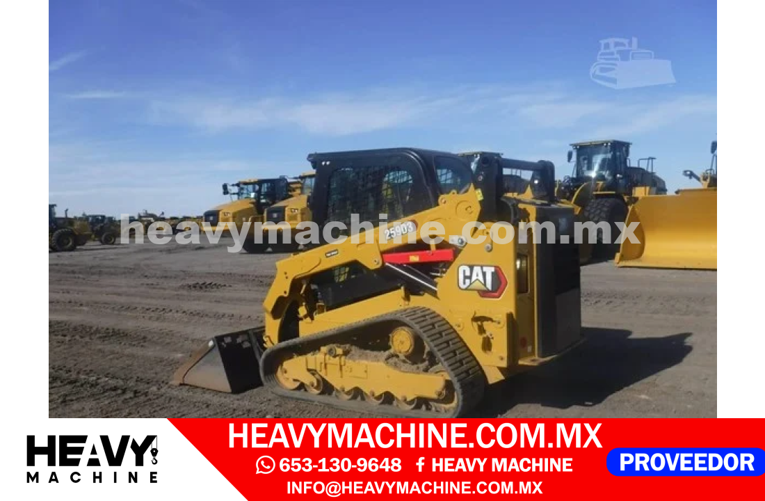 Maquinaria Pesada Mini Cargador 2022 CAT 259D3