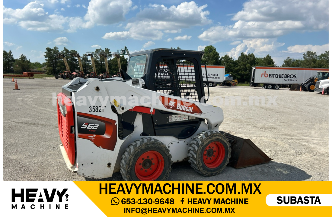 Maquinaria Pesada Mini Cargador 2023 BOBCAT S62