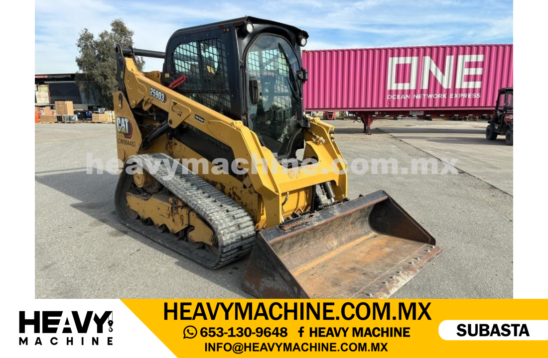 Maquinaria Pesada Mini Cargador CAT 259D