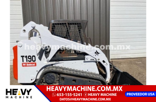 Maquinaria Pesada Mini Cargador 2001 BOBCAT T190