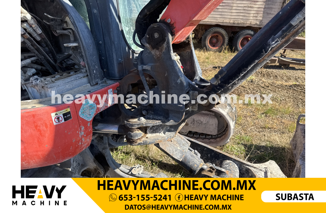 Maquinaria Pesada Mini Excavadora 2018 KUBOTA U55-4
