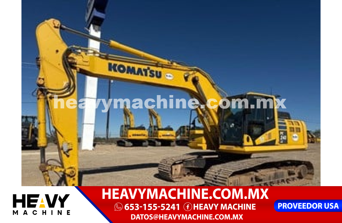 Maquinaria Pesada Excavadora 2019 Komatsu PC240 LC-11