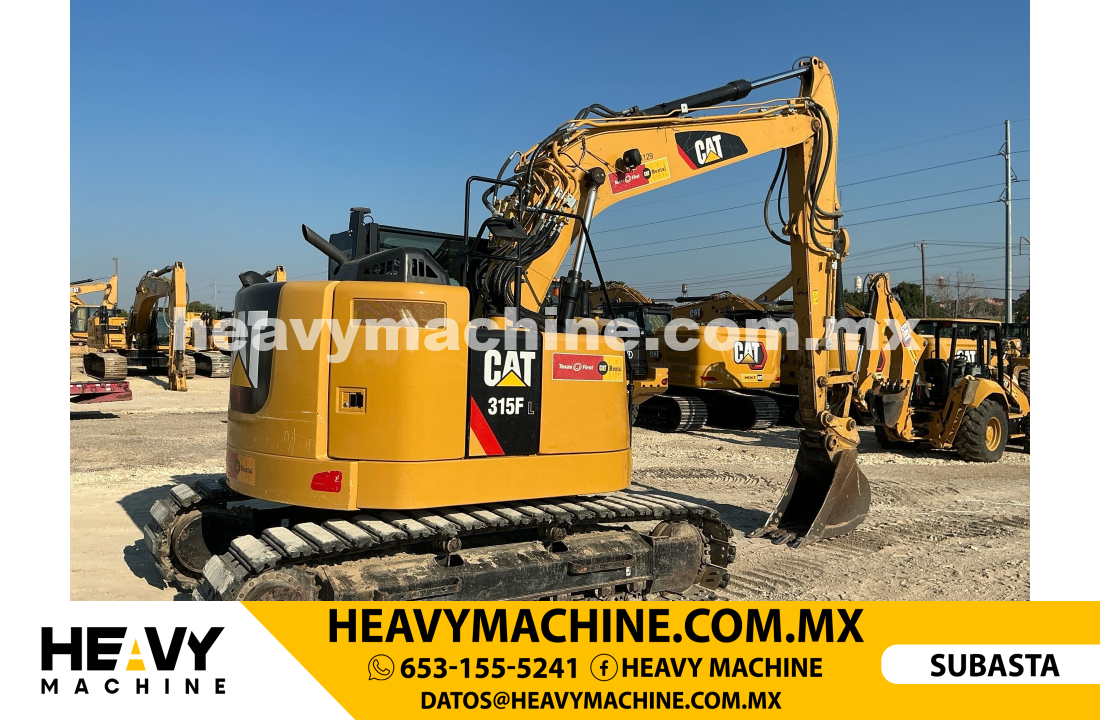 Maquinaria Pesada Mini Excavadora 2019 315F L CR