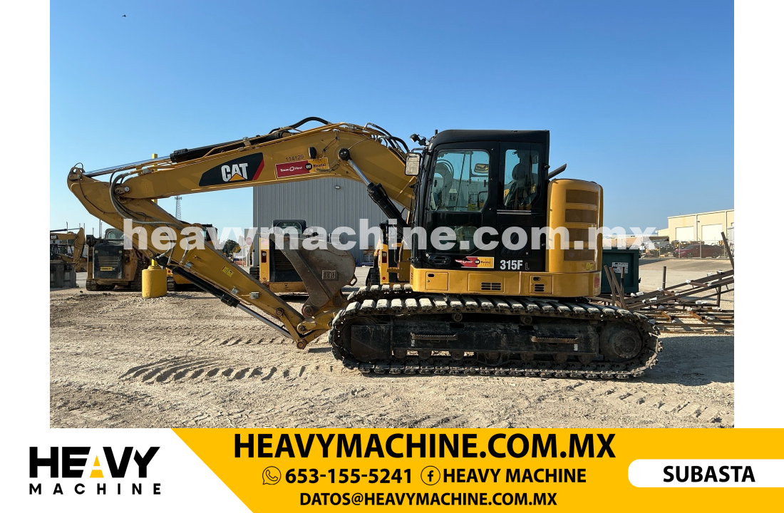 Maquinaria Pesada Mini Excavadora 2019 315F L CR