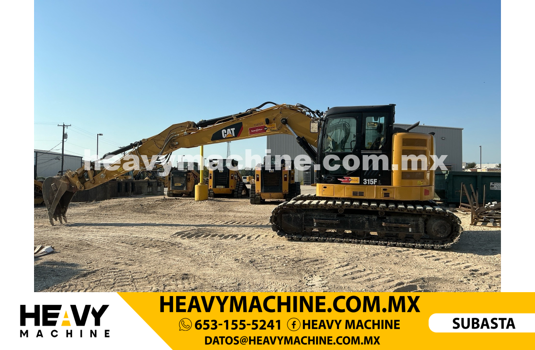 Maquinaria Pesada Mini Excavadora 2019 315F L CR