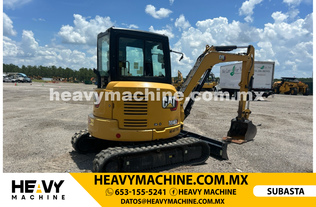 Maquinaria Pesada Mini Excavadora 2020 CAT 304E2 CR