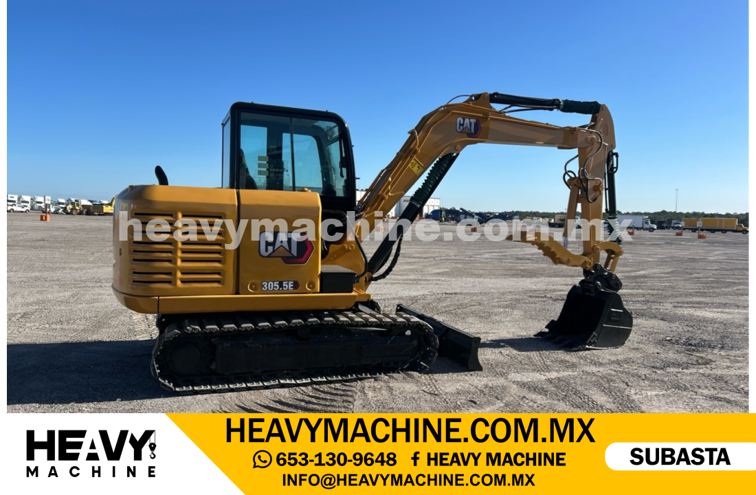 Maquinaria Pesada Mini Excavadora 2021 CAT 305.5E2
