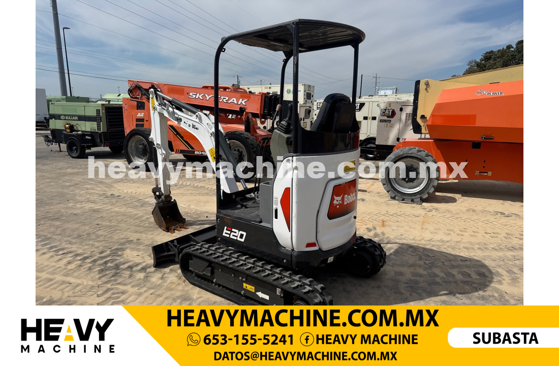 Maquinaria Pesada Mini Excavadora 2022 BOBCAT E20
