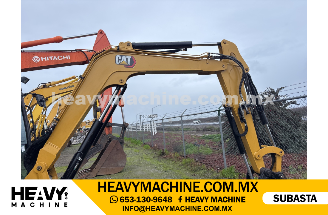 Maquinaria Pesada Mini Excavadora 2022 CAT 305 CR