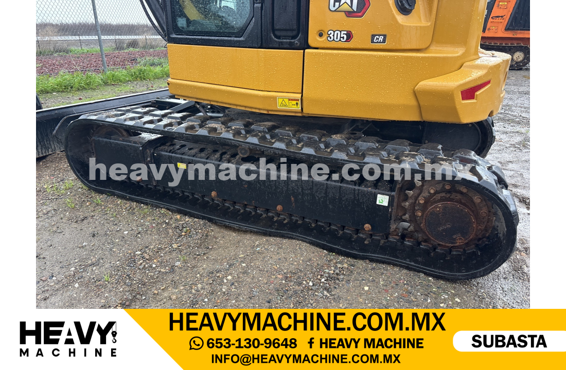 Maquinaria Pesada Mini Excavadora 2022 CAT 305 CR