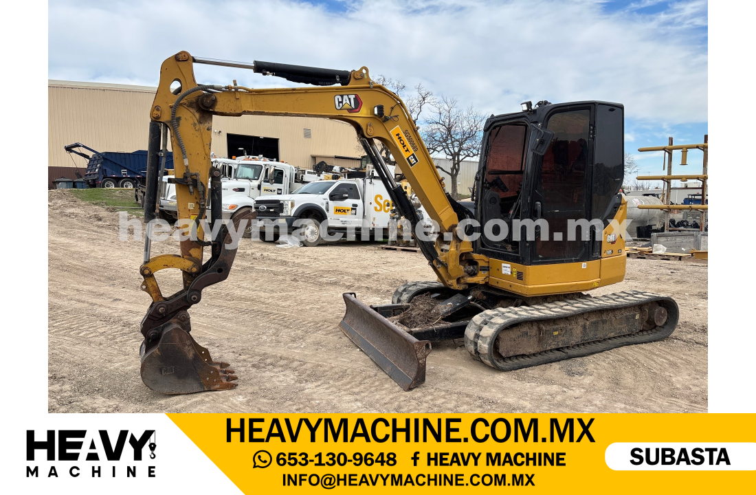 Maquinaria Pesada Mini Excavadora 2022 CAT 305 CR