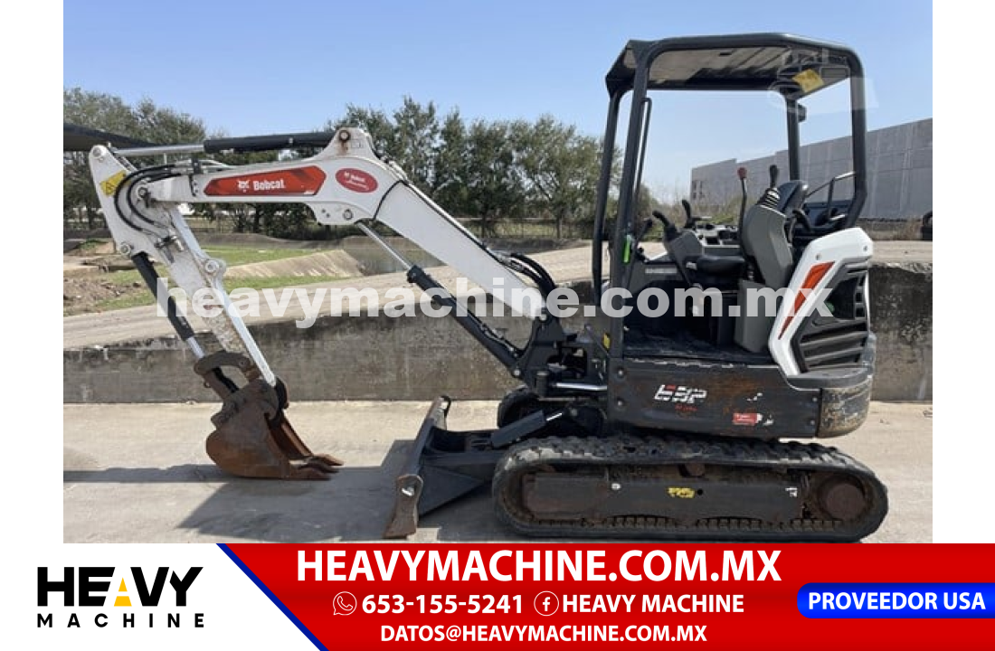 Maquinaria Pesada Mini Excavadora 2023 BOBCAT E32I