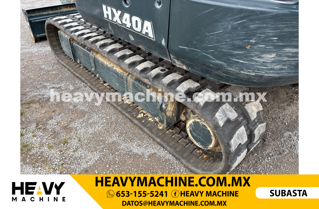 Maquinaria Pesada Mini Excavadora 2024 HYUNDAI HX40A