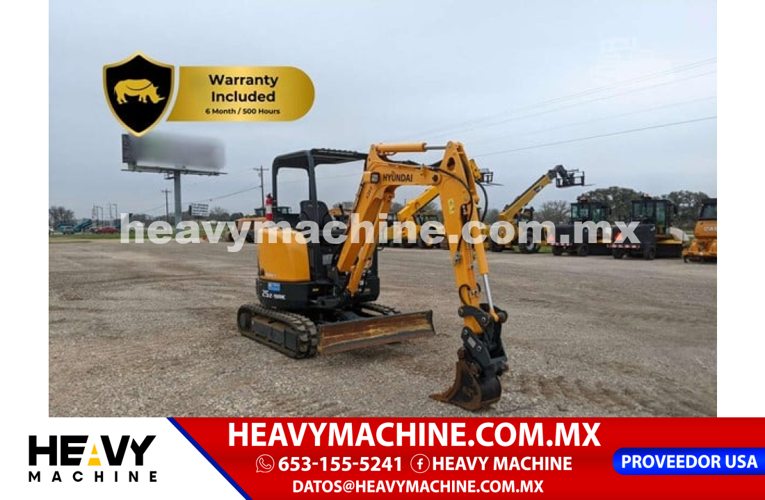 Maquinaria Pesada Mini Excavadora 2024 HYUNDAY ROBEX 25Z-9AK