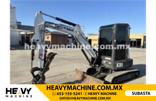 Maquinaria Pesada Mini Excavadora 2009 BOBCAT E35