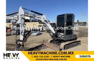 Maquinaria Pesada Mini Excavadora 2009 BOBCAT E35