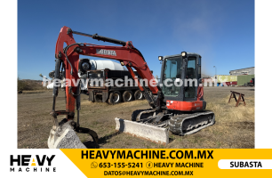 Maquinaria Pesada Mini Excavadora 2018 KUBOTA U55-4