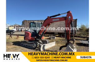 Maquinaria Pesada Mini Excavadora 2018 KUBOTA U55-4