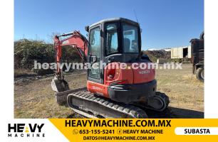 Maquinaria Pesada Mini Excavadora 2018 KUBOTA U55-4