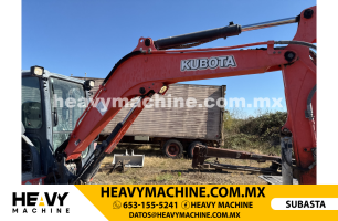Maquinaria Pesada Mini Excavadora 2018 KUBOTA U55-4