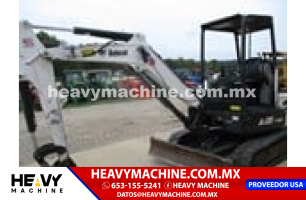 Maquinaria Pesada Mini Excavadora 2019 BOBCAT E35I