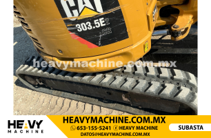 Maquinaria Pesada Mini Excavadora 2019 CAT 303.5E2 CR