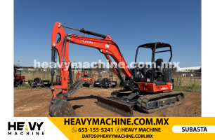 Maquinaria Pesada Mini Excavadora 2023 KUBOTA U55-5