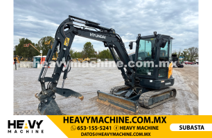Maquinaria Pesada Mini Excavadora 2024 HYUNDAI HX40A