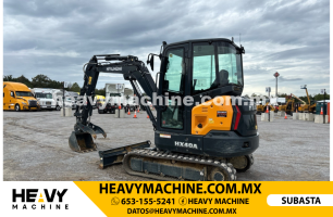 Maquinaria Pesada Mini Excavadora 2024 HYUNDAI HX40A