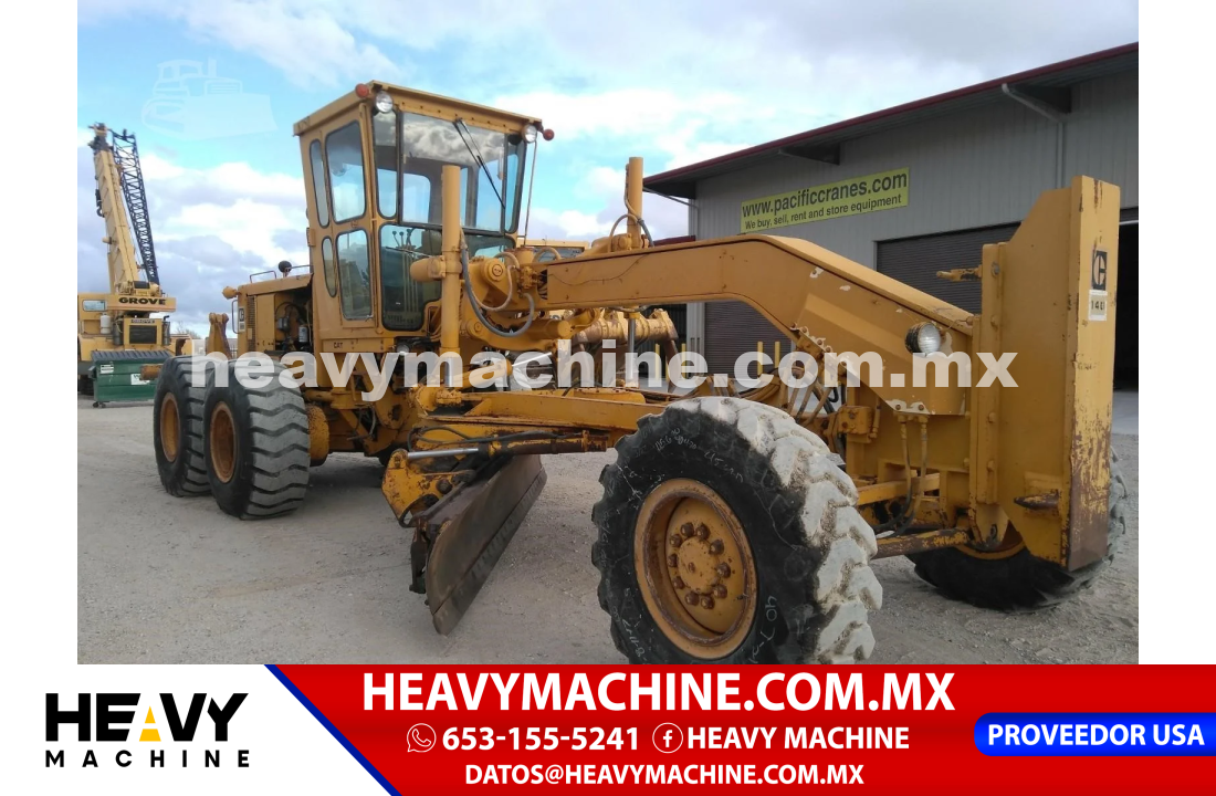 Maquinaria Pesada Motoconformadora 1979 Caterpillar 14G
