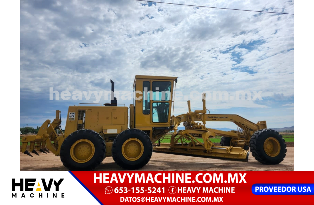 Maquinaria Pesada Motoconformadora 1981 CAT 140G