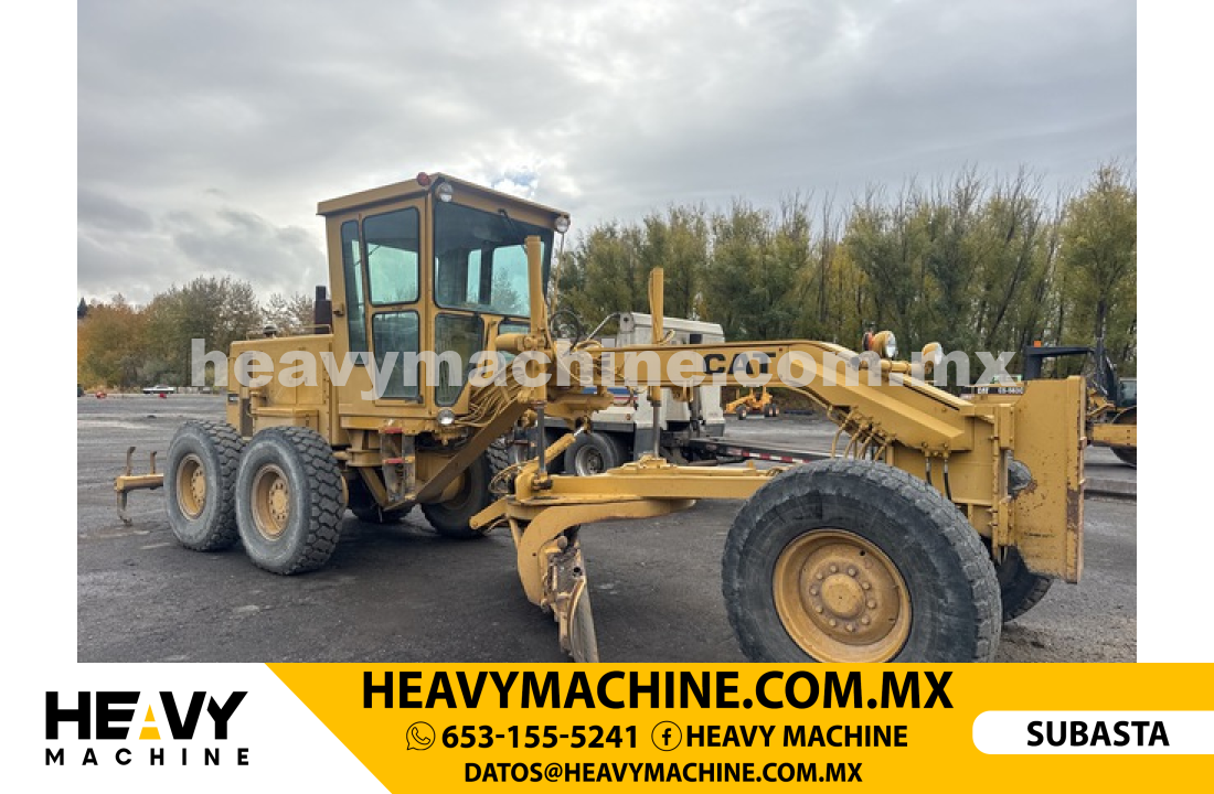 Maquinaria Pesada Motoconformadora 1989 CAT 140G