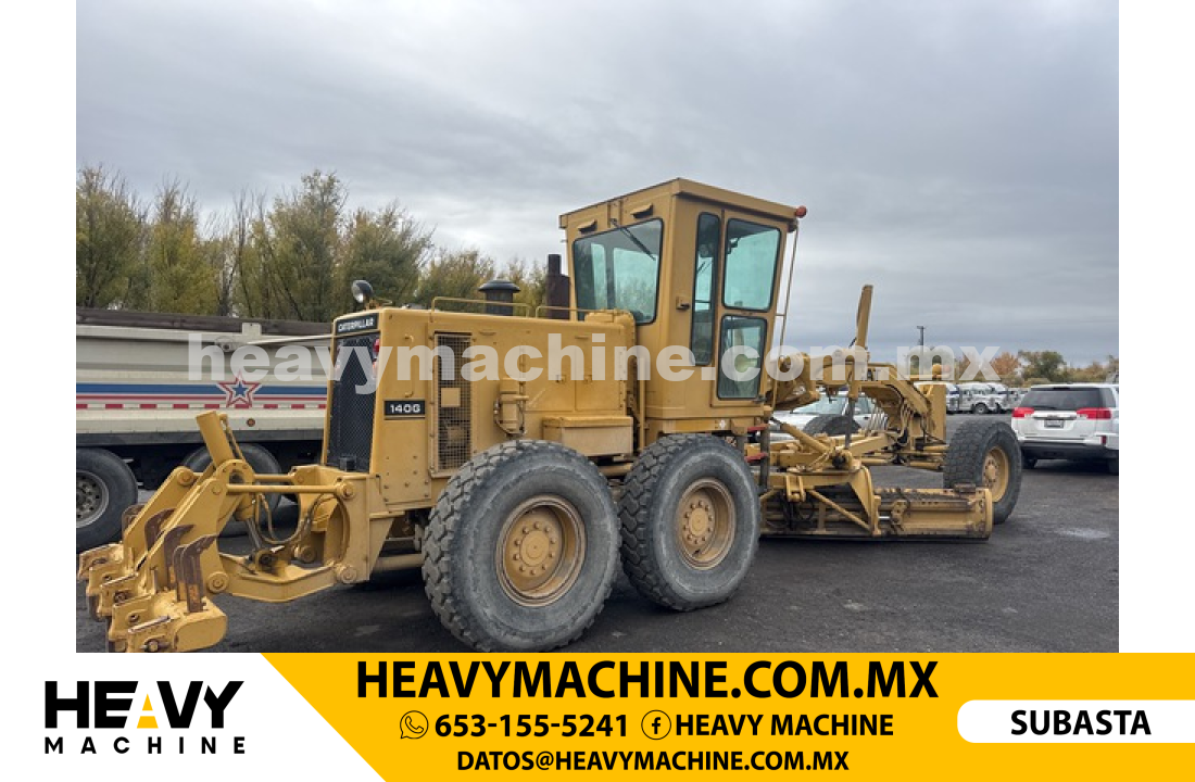 Maquinaria Pesada Motoconformadora 1989 CAT 140G