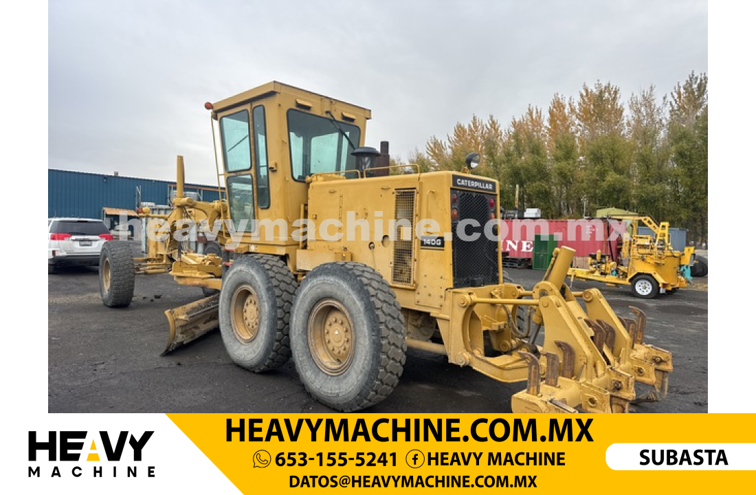 Maquinaria Pesada Motoconformadora 1989 CAT 140G
