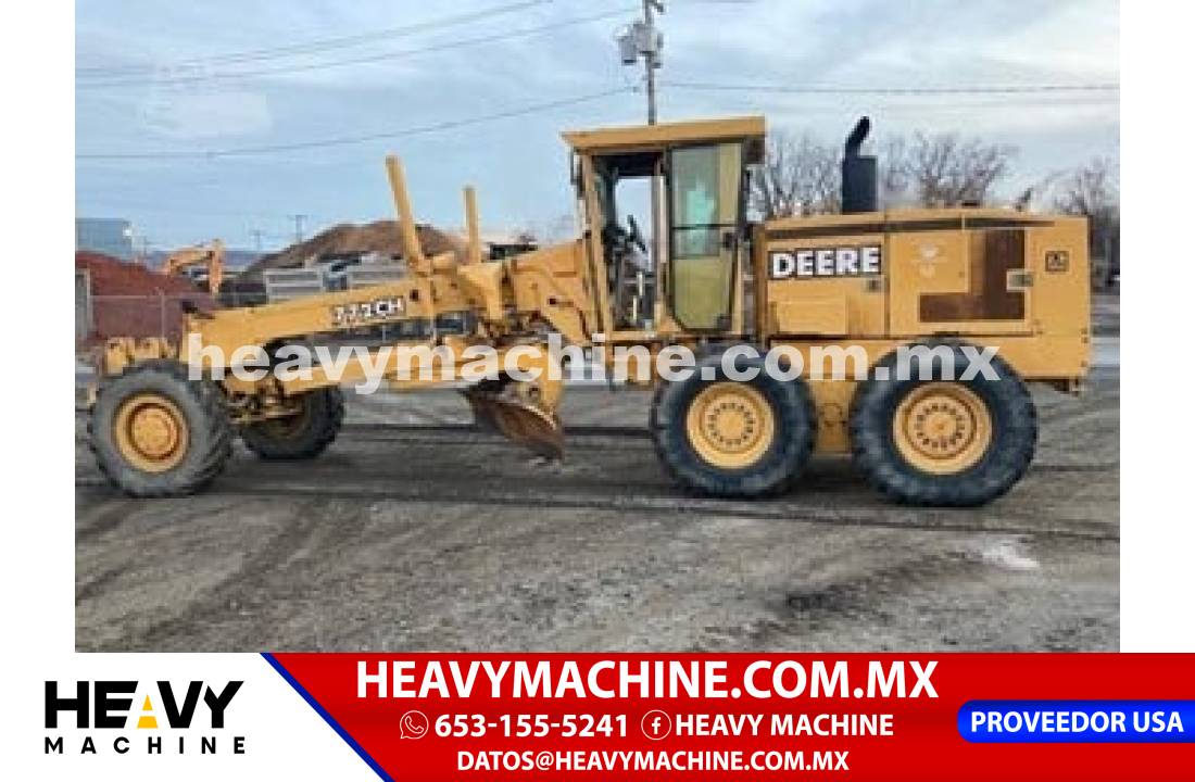 Maquinaria Pesada Motoconformadora 1995 John Deere 772BH