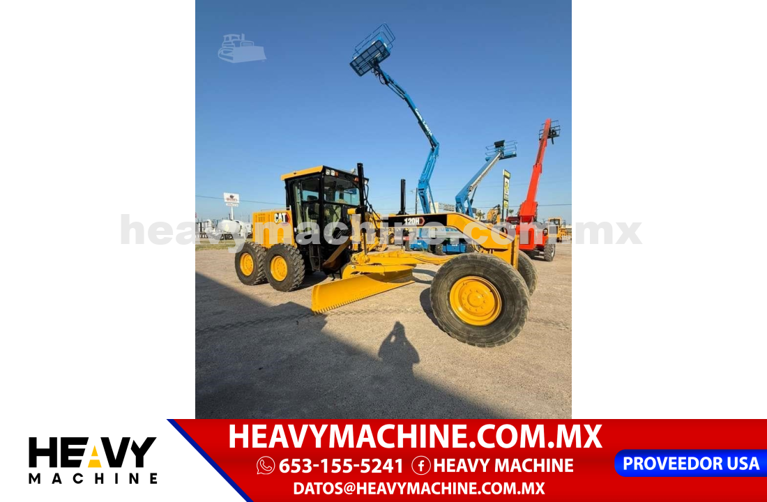 Maquinaria Pesada Motoconformadora 1996 CAT 120H