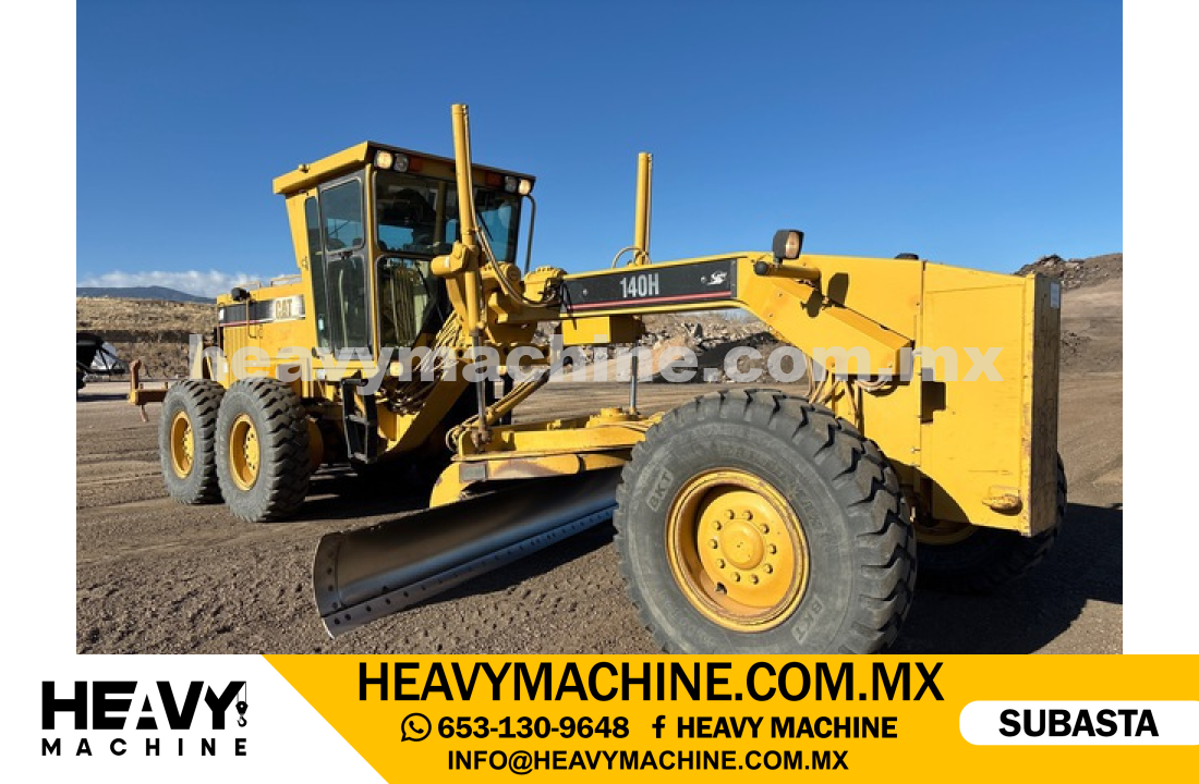 Maquinaria Pesada Motoconformadora 1996 CAT 140H
