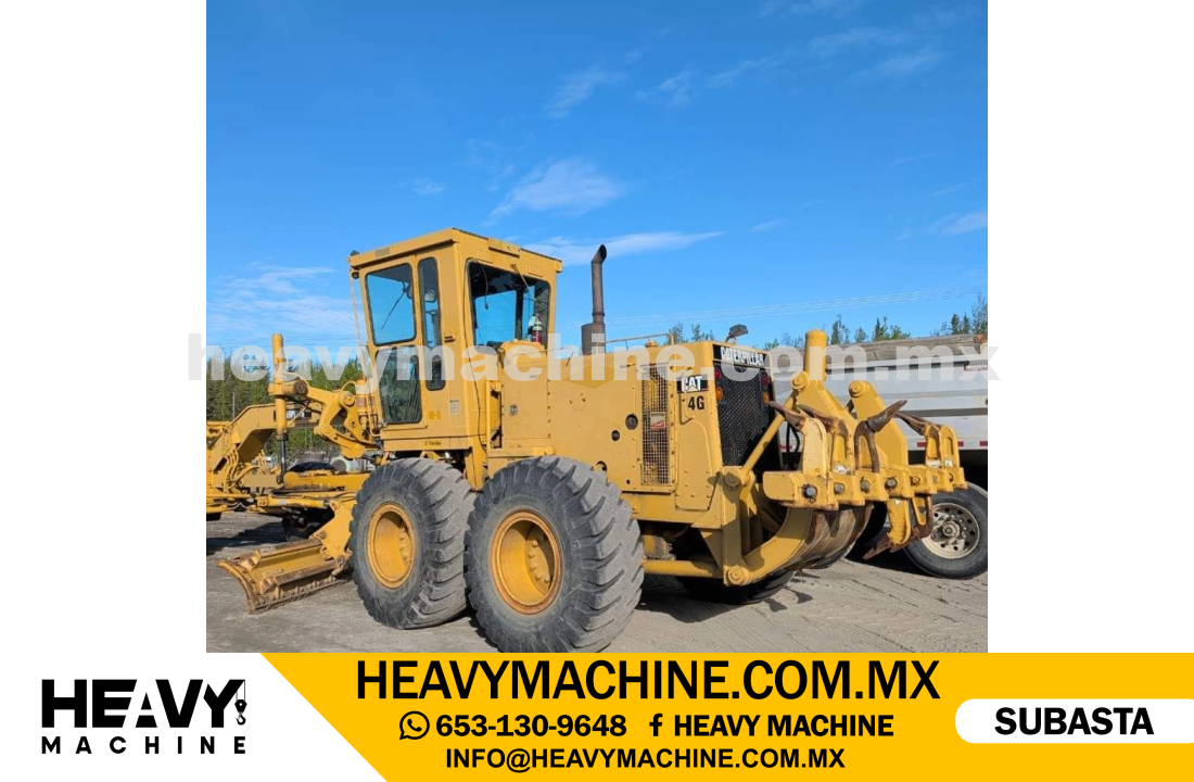 Maquinaria Pesada Motoconformadora 1996 CAT 14G