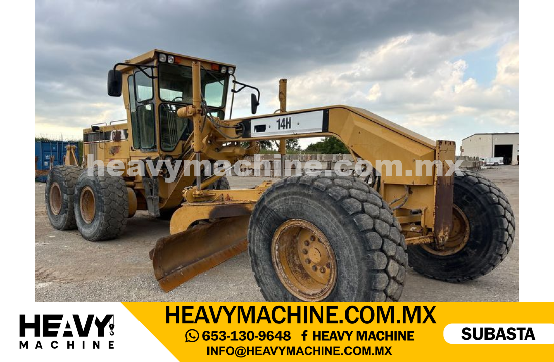 Maquinaria Pesada Motoconformadora 1996 CAT 14H