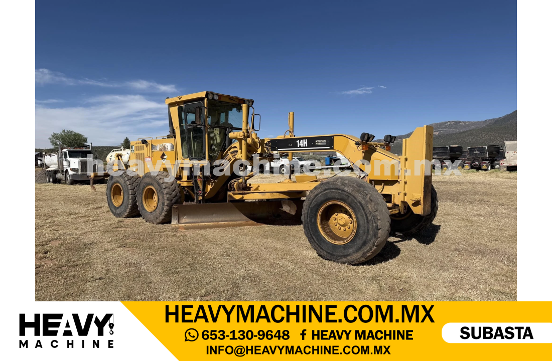 Maquinaria Pesada Motoconformadora 1998 CAT 14H