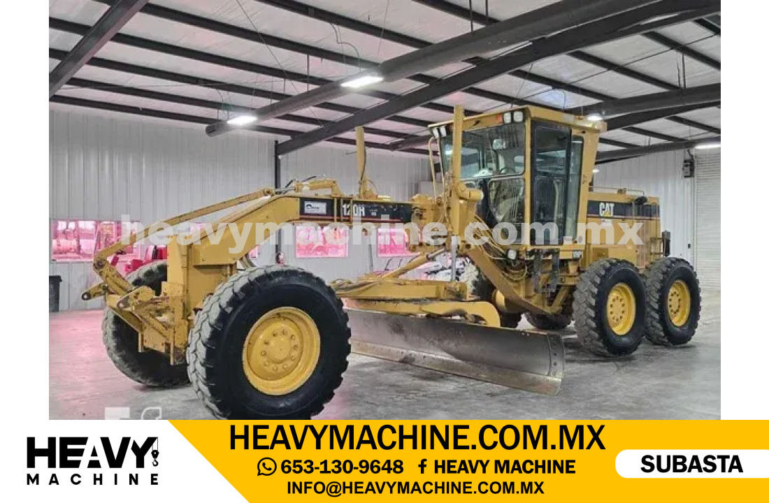 Maquinaria Pesada Motoconformadora 1999 CAT 120H VHP