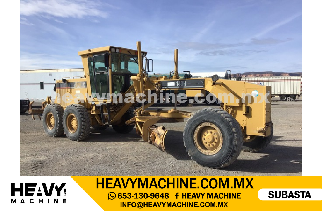 Maquinaria Pesada Motoconformadora 1999 CAT 140H