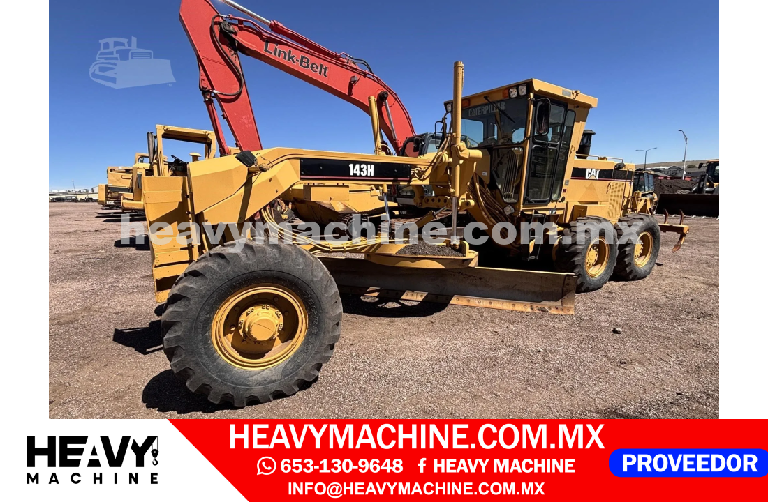 Maquinaria Pesada Motoconformadora 2000 CAT 143H VHP