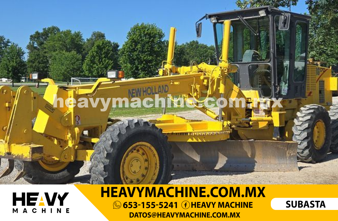 Maquinaria Pesada Motoconformadora 2000 New Holland  RG170