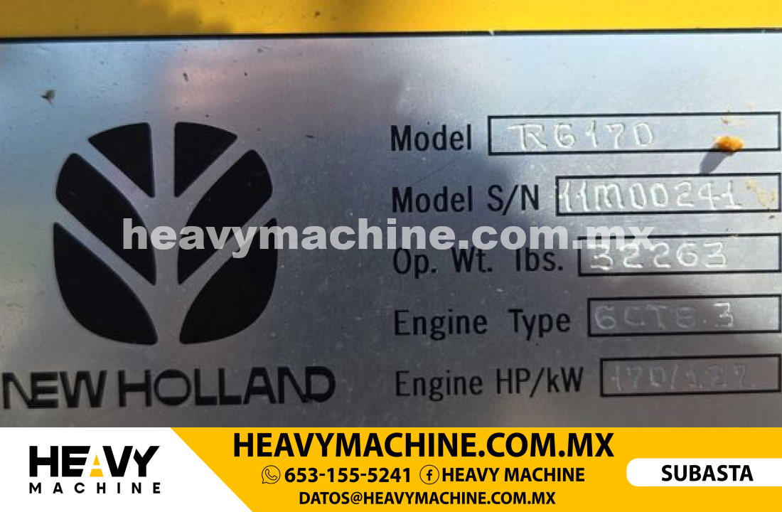 Maquinaria Pesada Motoconformadora 2000 New Holland  RG170