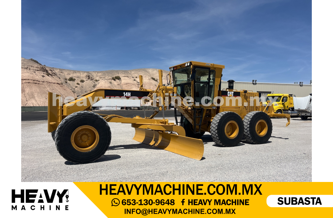 Maquinaria Pesada Motoconformadora 2001 CAT 14H