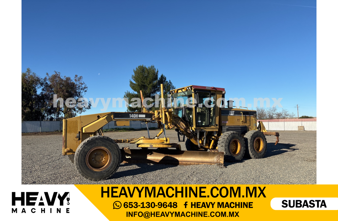 Maquinaria Pesada Motoconformadora 2002 CAT 140H