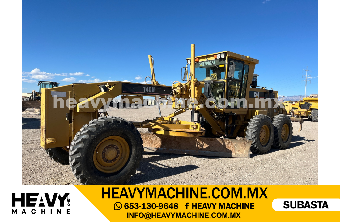 Maquinaria Pesada Motoconformadora 2002 CAT 140H